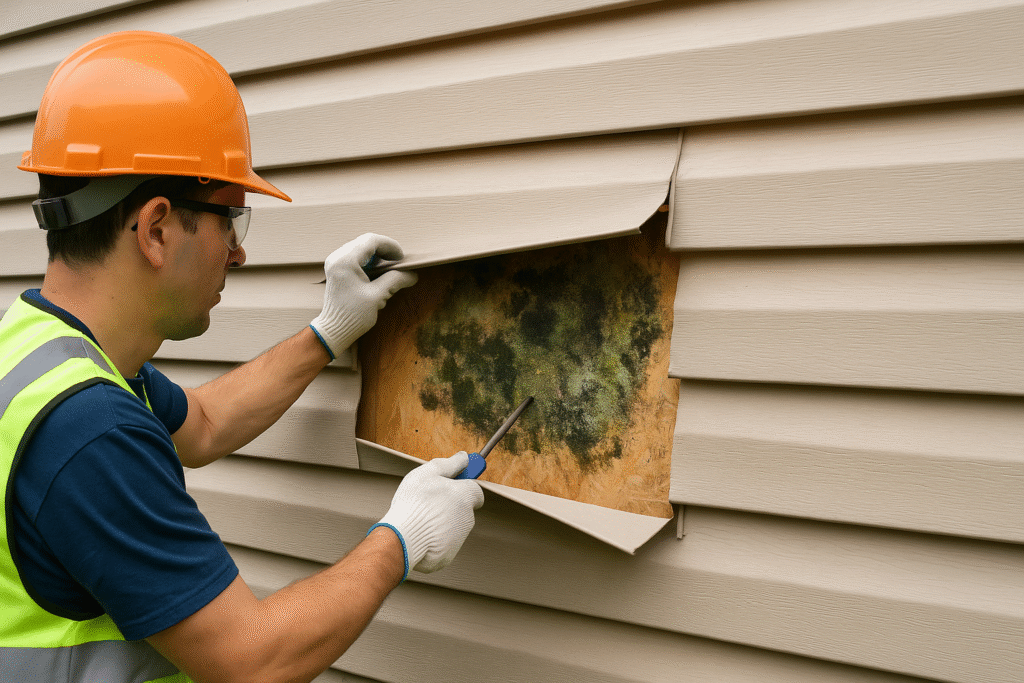 Mold Behind Siding: Repair Costs, Removal, and Replacement Options